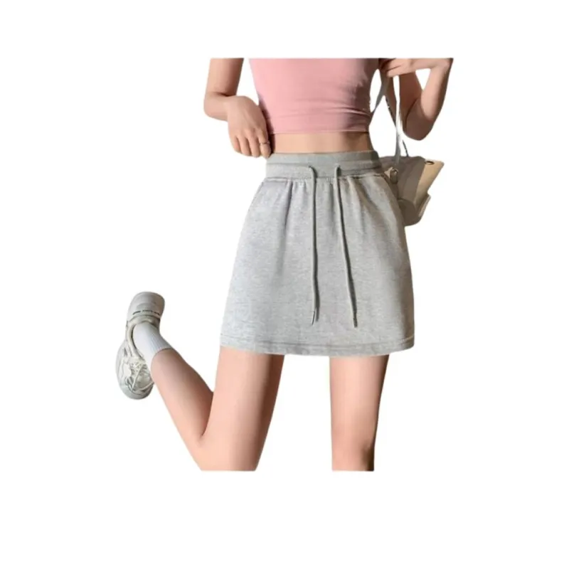 Flowers In Water Casual Short Skirts Women's-0