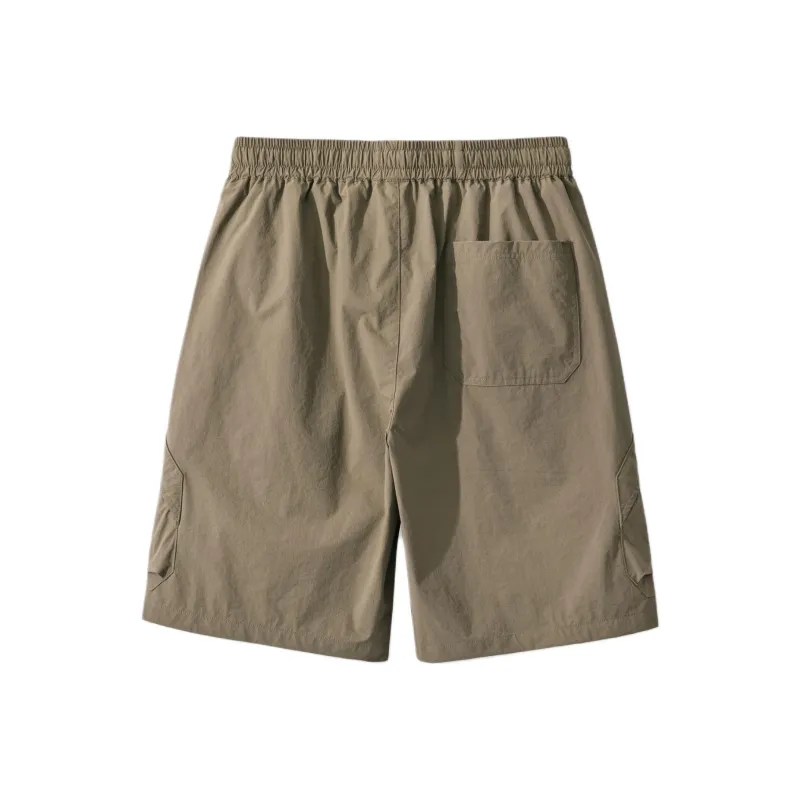 WOOD SOON Outdoor Casual Trendy Brand Japanese Style Sports Knee Length Pants Unisex-3