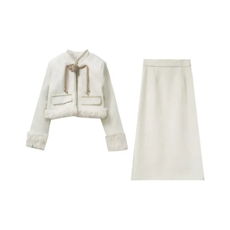 JOSR Two Piece Skirt Sets Women's-2
