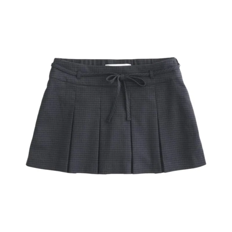 Hollister Casual Short Skirts Women's Dark Gray-0