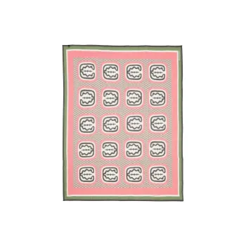 INES DE LA FRESSANGE Silk Scarves Unisex Pink