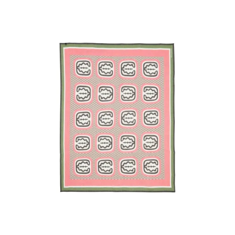 INES DE LA FRESSANGE Silk Scarves Unisex Pink-0