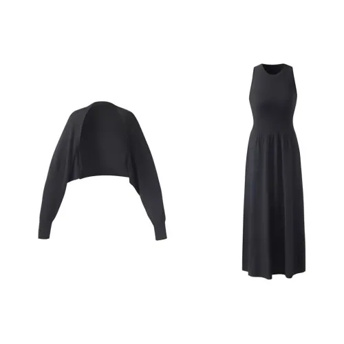 GOELIA Two Piece Skirt Sets Women's Gray