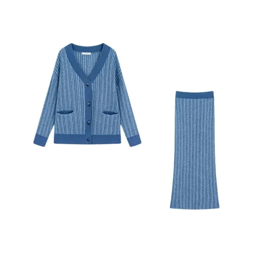 The Blender Two Piece Skirt Sets Women's