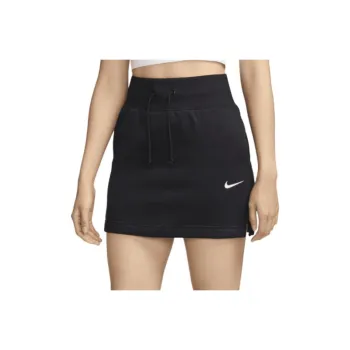 Nike Sportswear Phoenix Fleece Casual Short Skirts Women's Black