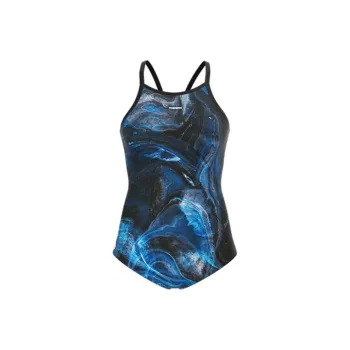TOSWIM One Piece Swimsuits Women's Blue Dark Tide