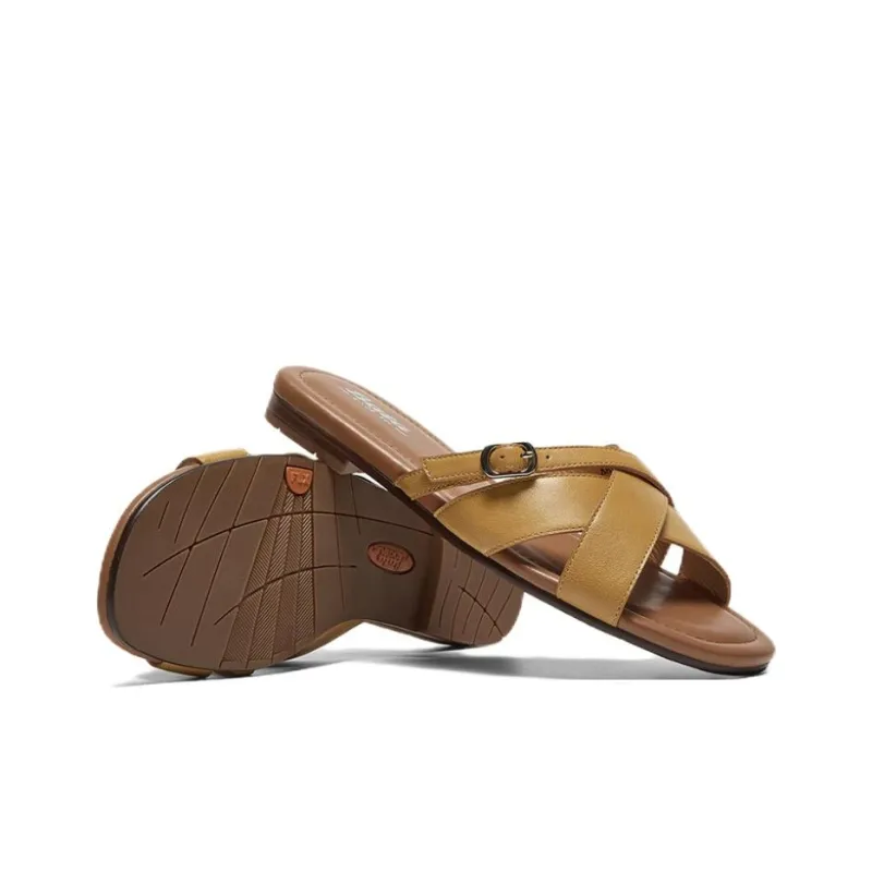 BATA Rubber Sole Quiet Slip Resistant Slide Slippers Women's-3