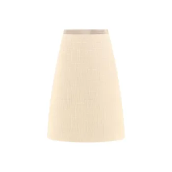 Valentino Tweed Flared Skirt