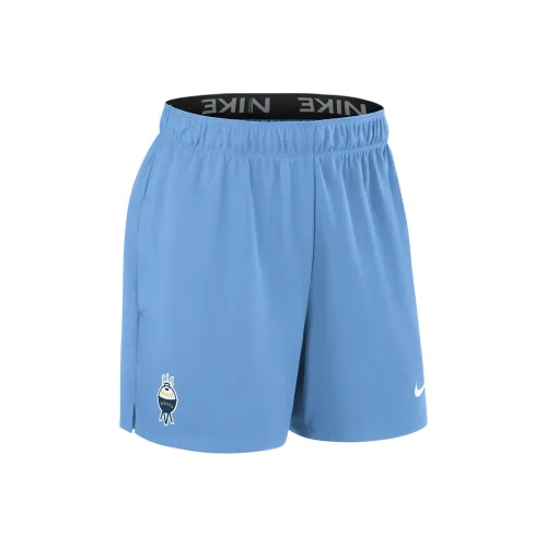 Nike Milwaukee Brewers Authentic Collection City Connect Sports Shorts Women's Sky Blue