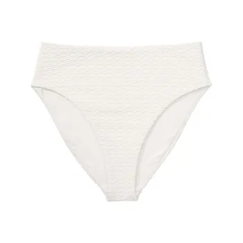 Victoria's Secret PINK Mix & Match High-Waist Full-Coverage Bikini Bottom/CW Swimming Shorts Women's Coconut White