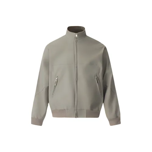 RAYSHOW Jackets Coats Men's Gray Green