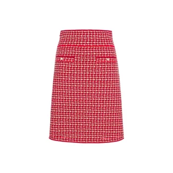 Sandro Casual Long Skirt Women's Red
