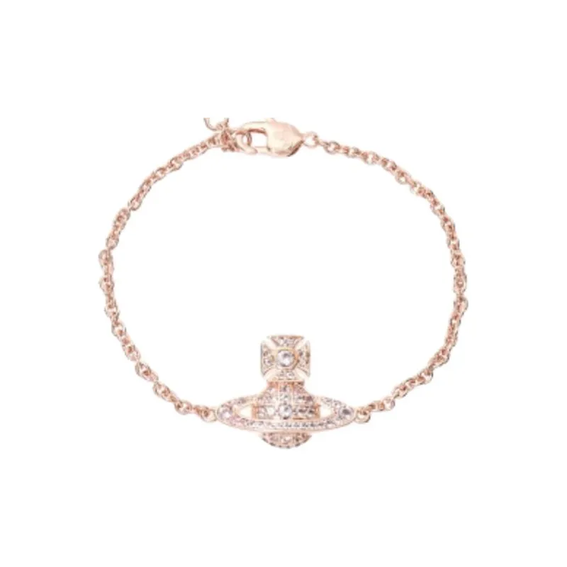 Vivienne Westwood Crystal Bracelets Women's Gold-2