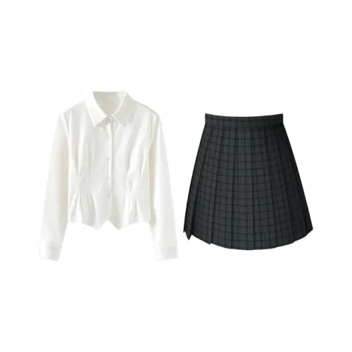 KONGLISHUWAN Two Piece Skirt Sets Women's