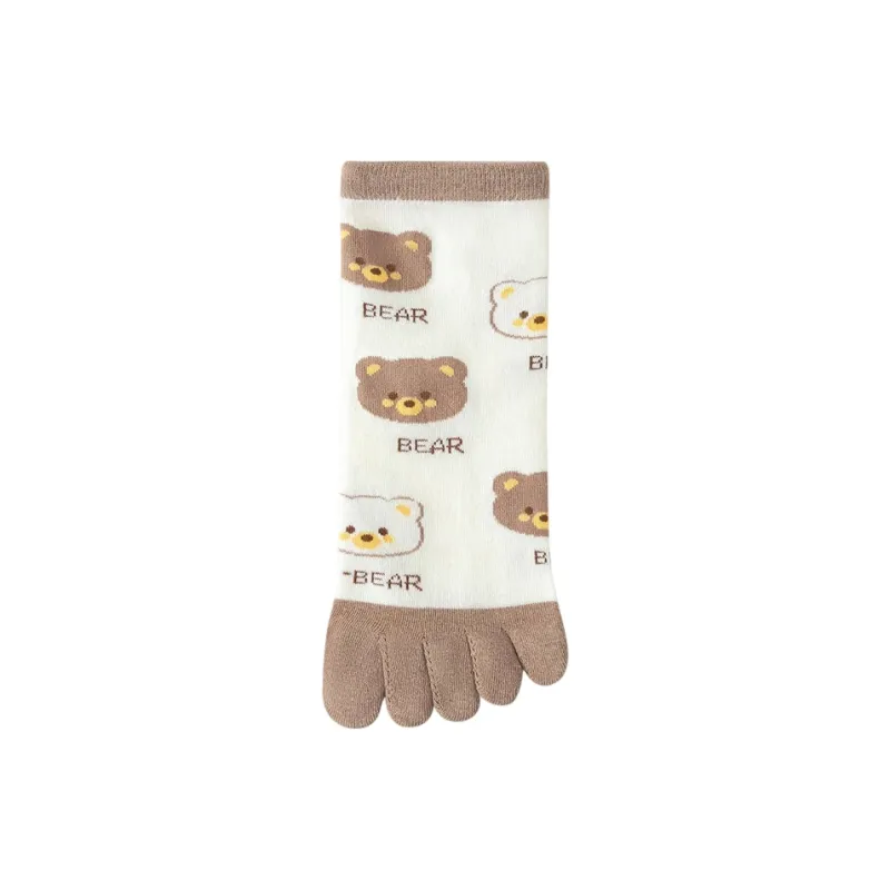 BEAR UNION Mid Calf Socks Women's Combo Set-21