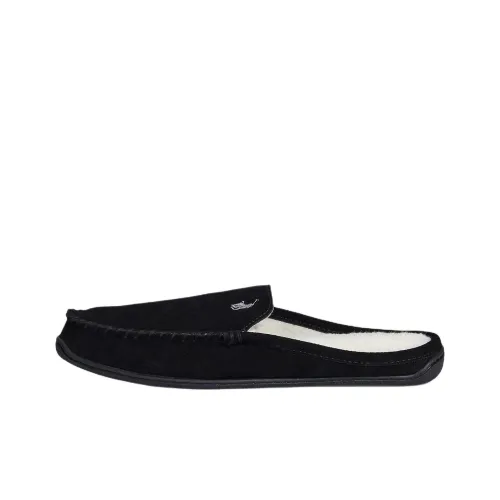 Polo Ralph Lauren Slip Resistant Closed Toe Slippers Men's Black