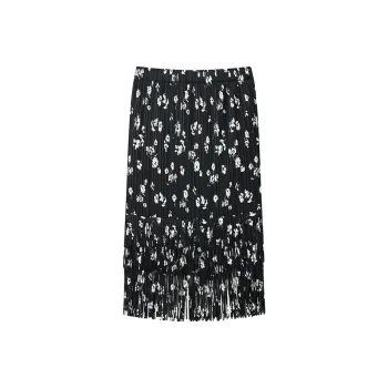 Yu Qianwen Casual Long Skirts Women's