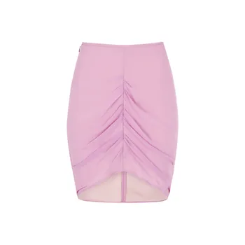 AS DALIO Casual Short Skirts Women's Light Purple