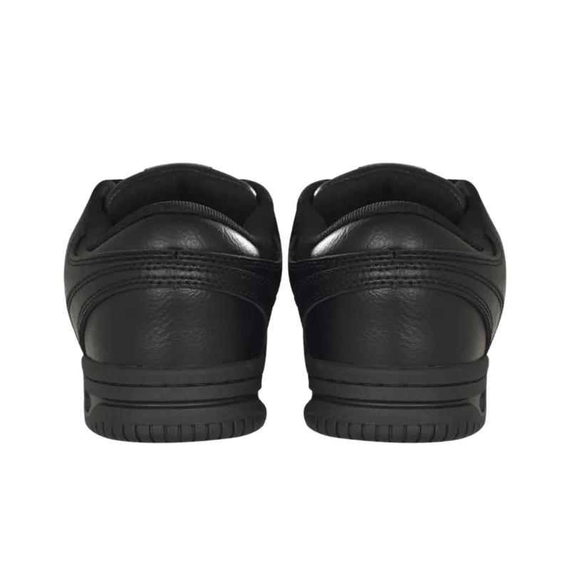 Ollieskate Wear resistant And Lightweight Low Top Skateboard Shoes Unisex Black Gold-9