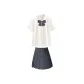 Organs Pleat Short-Sleeved+Chu Yu 39cm+Bow Tie