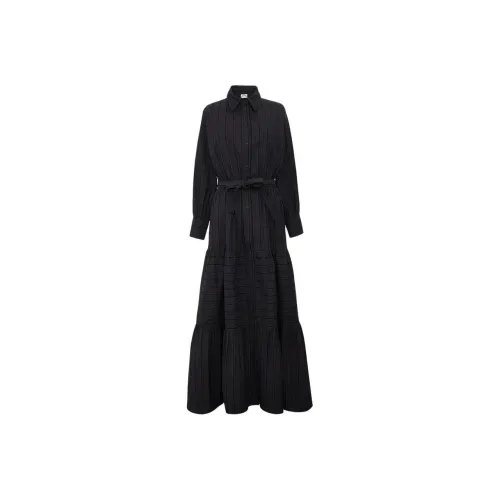 INES DE LA FRESSANGE Long Sleeved Dress Women's Black
