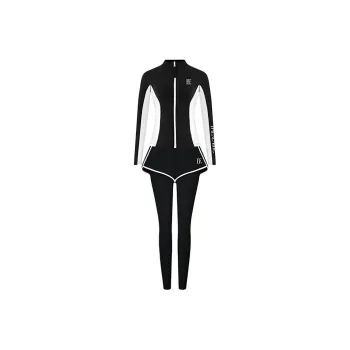 BALNEAIRE Two Piece Swimsuits Women's Trendy Black White