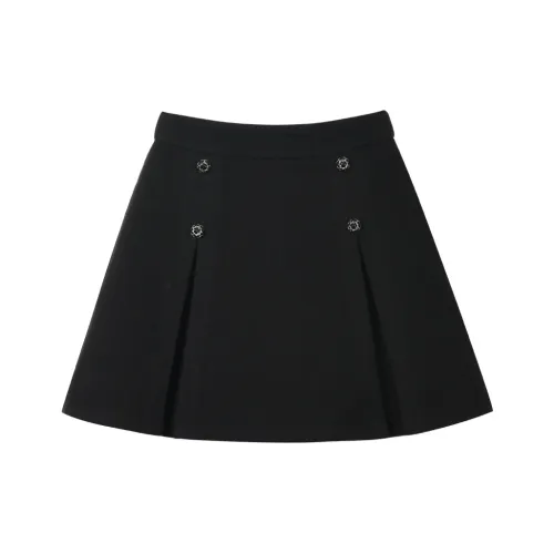 MISHOW Casual Short Skirts Women's Black