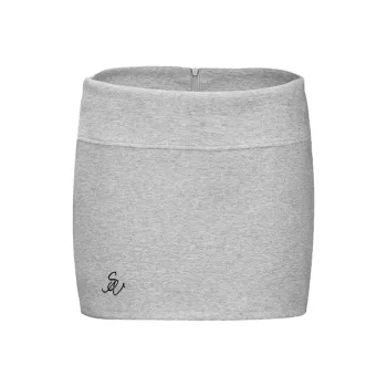 INSLIISA Casual Short Skirts Women's Gray