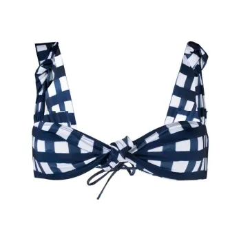 Jacquemus Le Haut Vichy 'Navy Checks'