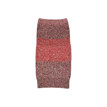 Burberry Casual Long Skirt Women's Red