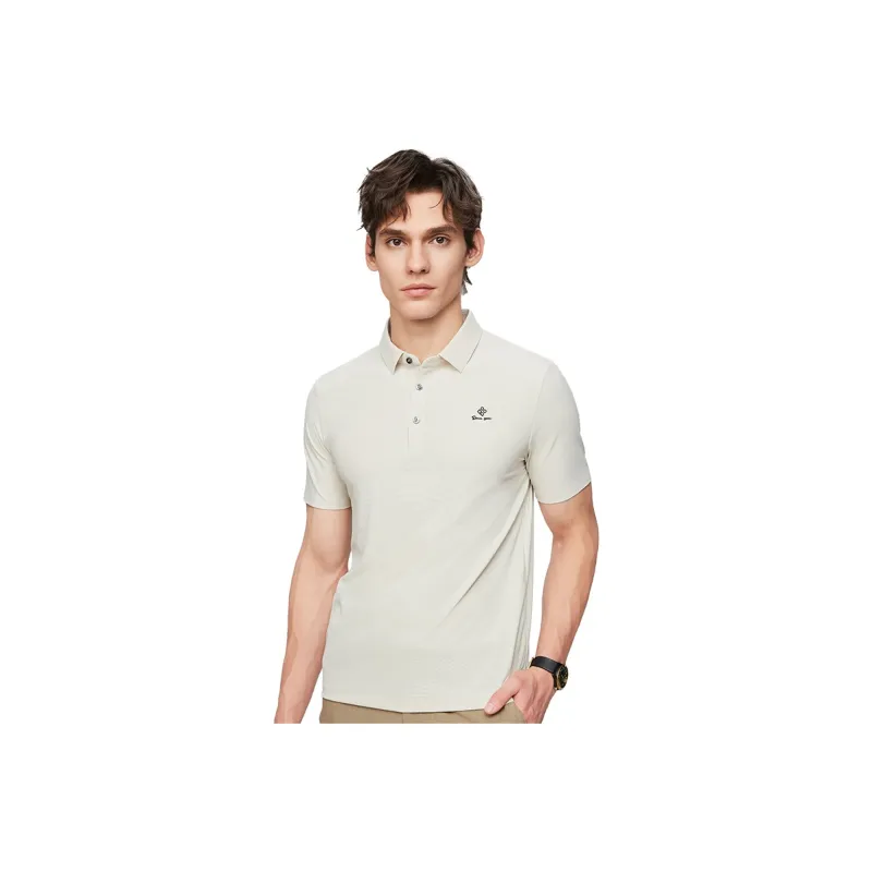 Red bean Polo Shirts Men-5