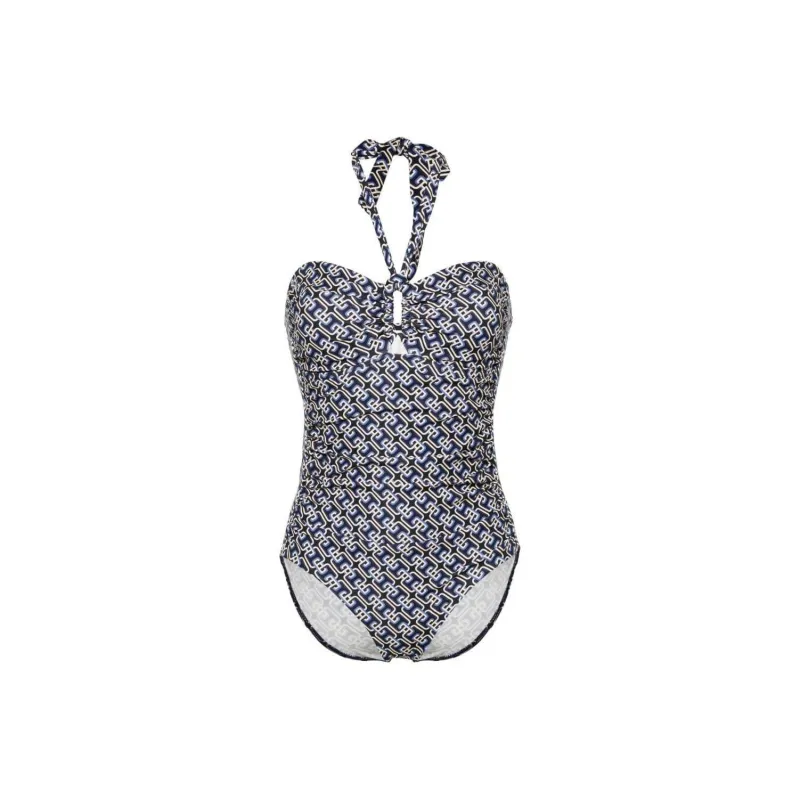 Zimmermann Wide link Halterneck Swimsuit-0