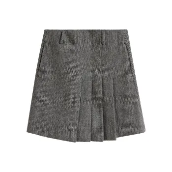 Inman Casual Short Skirts Women's Dark Gray