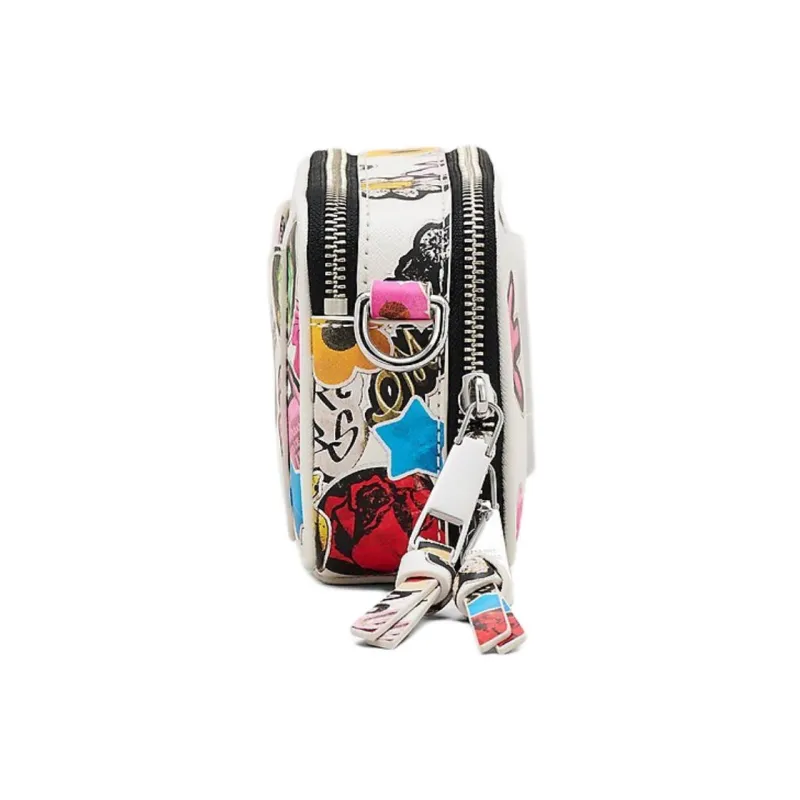 MARC JACOBS The Snapshot Sticker White Multi-2