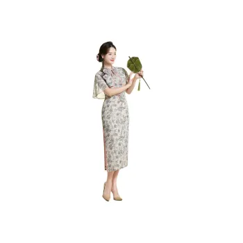 Shimiko Cheongsams Women's Half Fleeting Life
