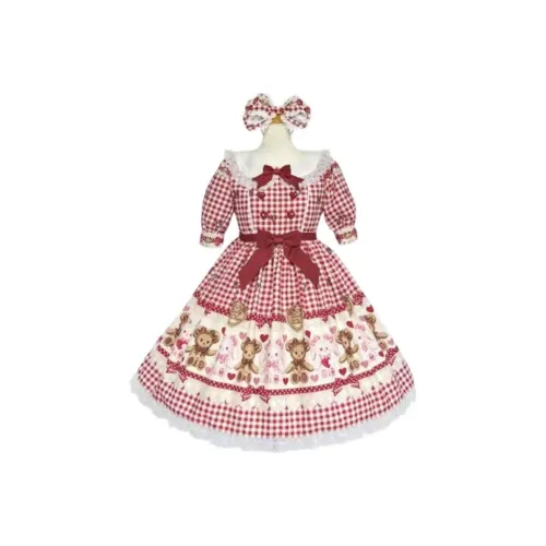 BABY Lolita Dresses Women's Red