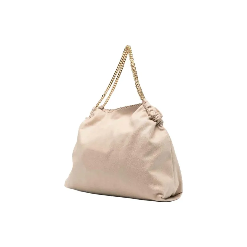 Stella McCartney Polyester Tote Bag, Shopping Bag, Shoulder Bag Women's Light Beige-1