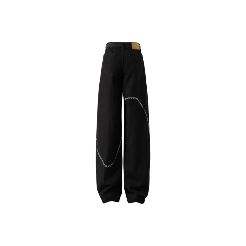 WOHOO Jeans Unisex Black-1