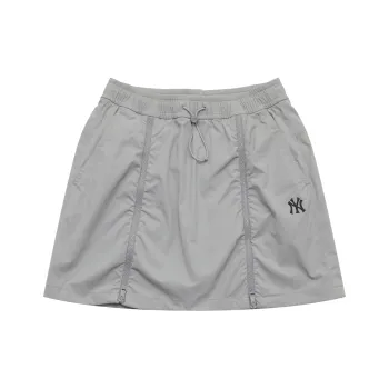 MLB New York Yankees Basic Collection SS25 Casual Short Skirts Women's Light Gray