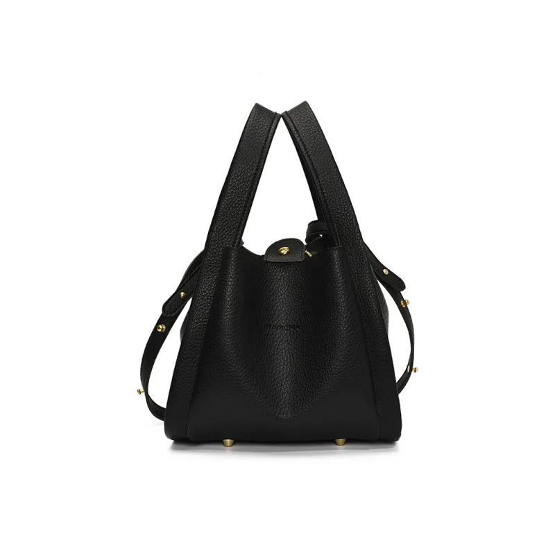 RIVMIND PU Handbag Women's Beige/Apricot/Black/Elephant Gray-16