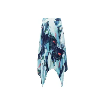 BBLLUUEE Casual Long Skirt Women's Moonlight Blue