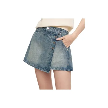 ELF SACK Casual Short Skirts Women's