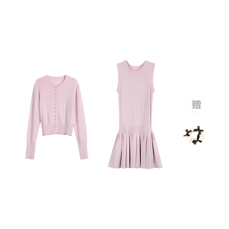 TURN UP Two Piece Skirt Sets Women's-5