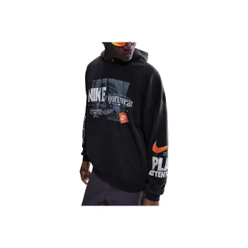 Nike Club Men's Oversized French Terry Pullover Hoodie
