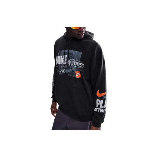 Nike Club Men's Oversized French Terry Pullover Hoodie