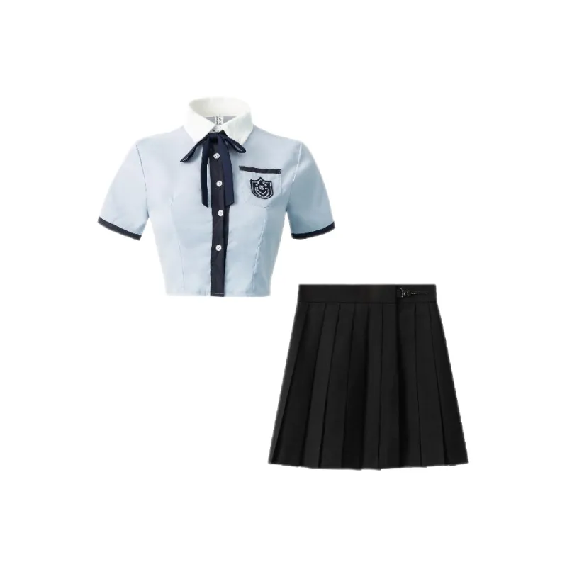ABBY GODDESS Skirt Set Women's Blue-0