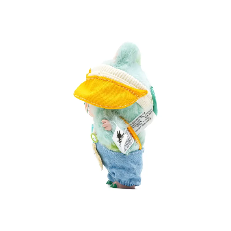 [Dress Up Doll] POP MART LABUBU THEMONSTERS Tranquility, Confirmed Style, Summer, Active, Heartbeat Hang Tag Box 17cm-2