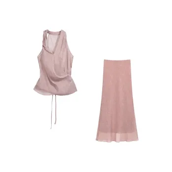 PLANE DRIFT Two Piece Skirt Sets Women's