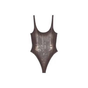 DIESEL Marilyn Dnm Denim Print Swimsuit