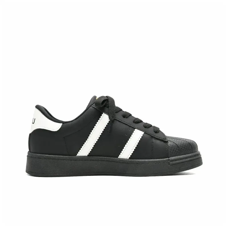 OAOQ Cushioning, Abrasion Resistant, Lightweight, And Breathable Low Top Skateboard Shoes Unisex-15